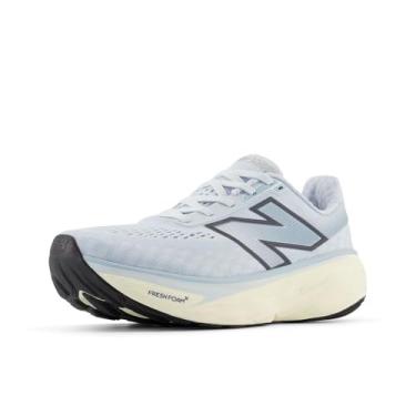 Imagem de New Balance Fresh Foam X 1080 V14 Tênis de corrida feminino, Azul gelo/azul cromado claro/angorá, 40