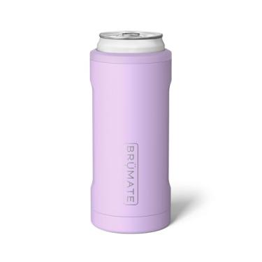 Imagem de BrüMate Hopsulator Slim Can Cooler Isolado para latas finas de 340 g | Suporte para bebidas de aço inoxidável com isolamento de latas skinny para seltzer rígido, cerveja, refrigerante e bebidas