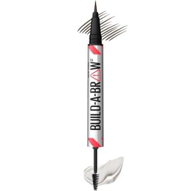 Imagem de Máscara para Sobrancelhas Maybelline Build-A-Brow 2 em 1 - Preto Marro