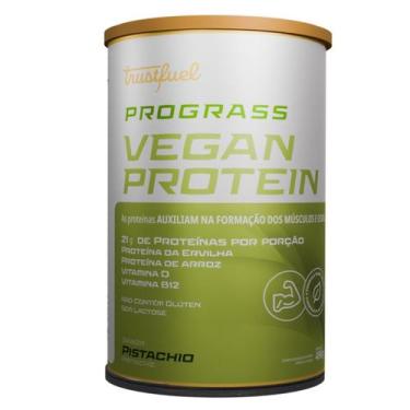 Imagem de PROGRASS VEGAN PROTEIN - PISTACHIO 490G - Sabor Pistache - Trustfuel