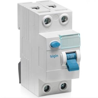 Imagem de IDR 30mA bipolar 80A Elgin - Interruptor Residual Diferencial, 2 Polos, 80 Amperes