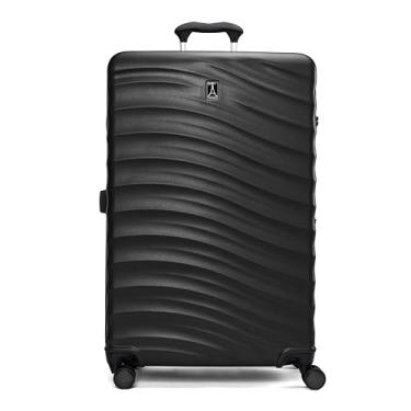Imagem de Travelpro Bagagem despachada expansível Maxlite Air V2, 8 rodas giratórias, mala rígida leve, trava TSA, preta, grande quadriculada 71 cm, Preto, Checked Large 28-Inch, Travelpro Bagagem expansível