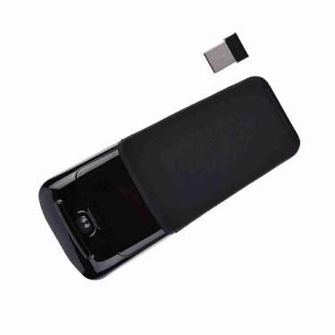 Imagem de Mouse de Toque Sem Fio de 2,4 GHz, Mouse Dobrável USB, Com Receptor USB, Rola Facilmente Em Qualquer Direção, para Computador/notebook/ (Preto)