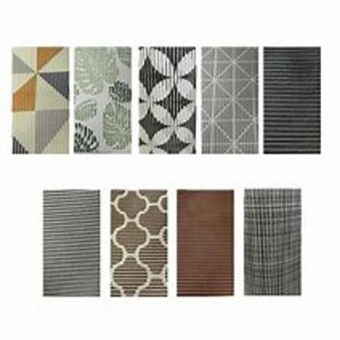 Imagem de Tapetes emborrachado antiderrapante cores sortidas 0,50 cm pedaço vari