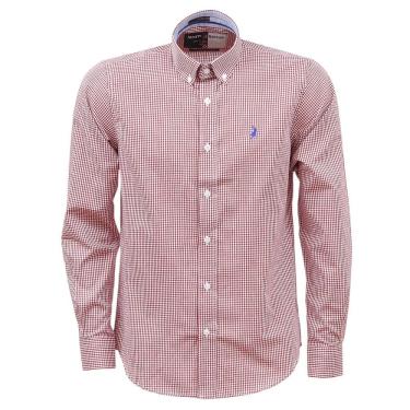 Imagem de Camisa Masculina Vermelha Manga Longa Austin 37947