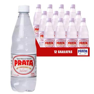 Imagem de Água Mineral Alcalina prata com gás pet 510ml (12 unidades)
