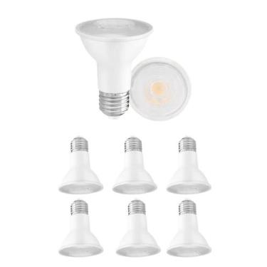 Imagem de 7 Lâmpada Par20 6w Led E27 Quente 510lm Crystal Se-110.3196 - SAVE ENE
