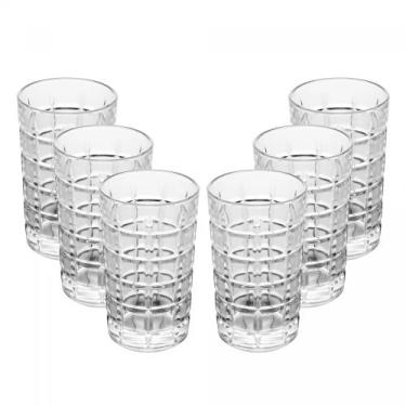 Imagem de Conjunto 6 Copos Altos de Cristal Brooklyn 350ml - Wolff