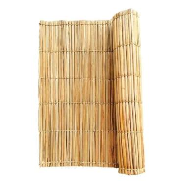 Imagem de Esteira Palha Forro Pergolado Praia Decoração Tatame 1.60x1.00