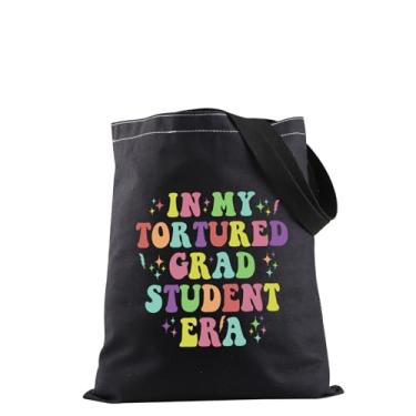Imagem de JXGZSO In My Tortured Grad Student Era, sacola de compras para mestrado, presente de pós-graduação, presente de graduação, Bolsa de graduação torturada, One Size