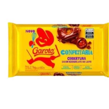 Imagem de Chocolate cobertura fracionado garoto ao leite 1 kg - NESTLE