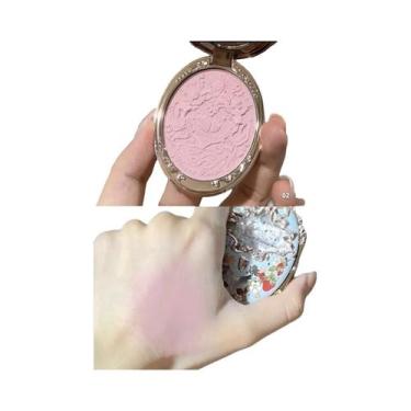 Imagem de Blush Rococó Morango 02 Fosco Brilhante À Prova D'água Natural Nude Il