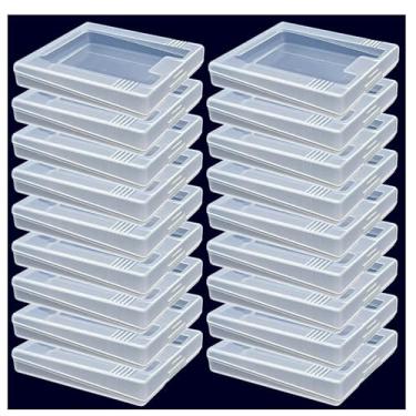 Imagem de 18PCS Game Cartridge Case for Gameboy Color Clear Dust Cover Case Transparent Protective Game Card Storage Box for Nintendo Gameboy Color GBC GB GBP