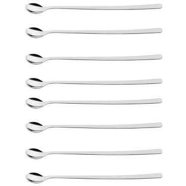 Imagem de Kit 8 Colheres Bailarinas Para Drinks Sucos Coquetéis  30cm