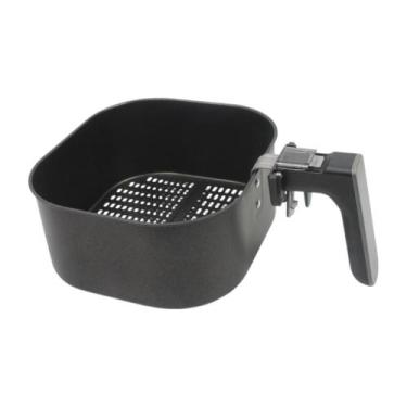 Imagem de Cesta C/ Alça Preta P/ Airfryer Philips Walita Ri9270 e Ri9280 Origina