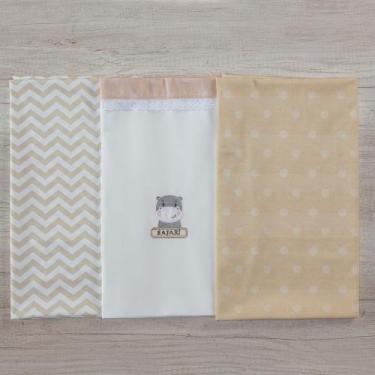 Imagem de Cueiro 3 Peças Para Bebe Estampado Menino - Miguel Baby, Safari carros
