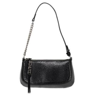 Imagem de Bolsa Feminina Pequena Schutz Shoulder Tina Tiracolo Couro 500150712 Cor:;Tamanho:P Pequena-Feminino