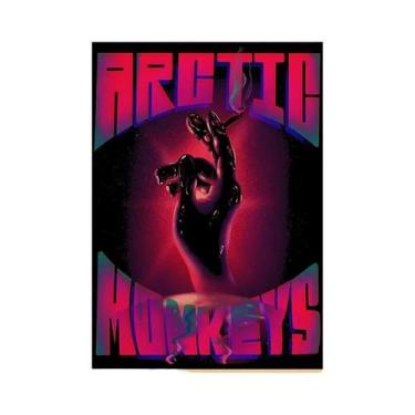 Imagem de Poster da Arte Arctic Monkeys - Pintura em Tela sem Moldura para Decor