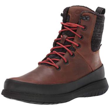 Imagem de BOGS Bota de neve feminina Freedom Lace impermeável com isolamento térmico, Conhaque, 12