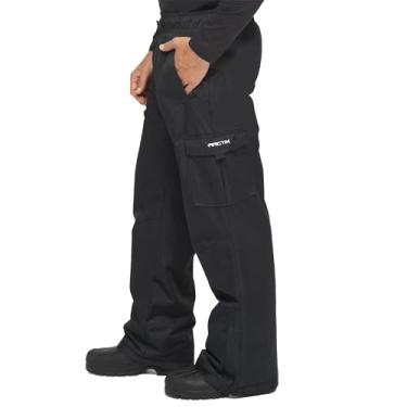 Imagem de Calça de neve masculina Arctix com forro de lã e salto Sentinel, Preto, Large