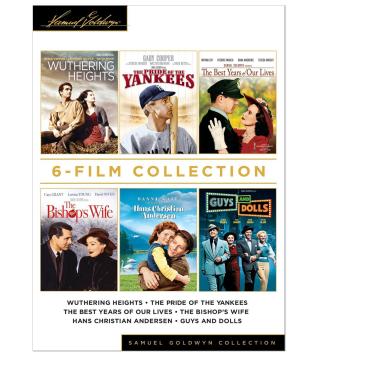 Imagem de Samuel Goldwyn Collection (Guy and Dolls/Pride of the Yankees/Wuthering Heights/Bishop's Wife/Hans Christian Andersen/Best Years of Our Lives) (DVD)