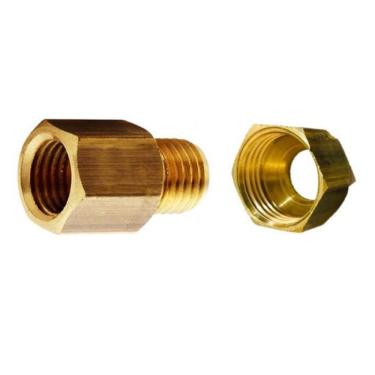 Imagem de Adaptador Fêmea 1/2 Para Mangueira Instalação Fogão Cooktop