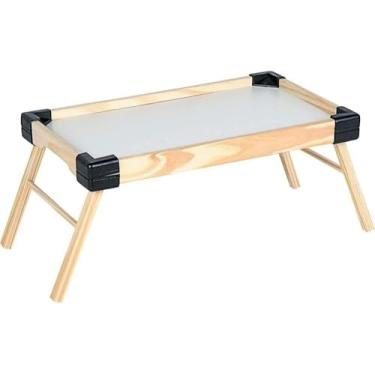 Imagem de Bandeja de Café da Manhã Dobrável Elegante para Cama Decoração Brunch