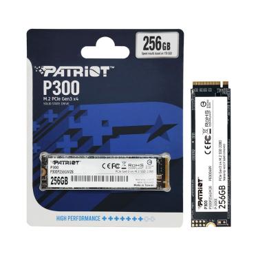 Imagem de Ssd 256gb Patriot P300, M.2 2280 Pcie 3x4 Nvme 1.3, Leitura 1700mb/s, Grav. 1100mb/s -...