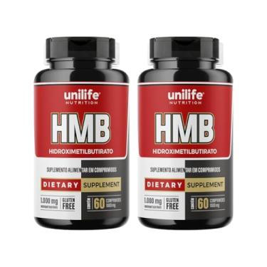 Imagem de Kit 2 HMB Unilife 60 Comprimidos 1000mg