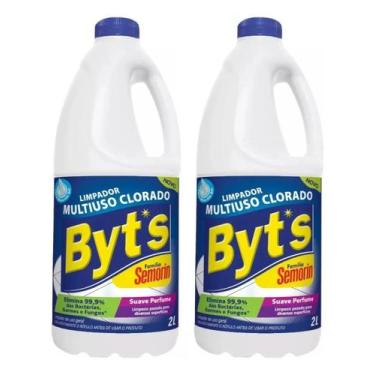 Imagem de Byts Limpador Multiuso Clorado Tradicional Semorin 2un 2lts