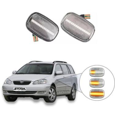 Imagem de Par De Pisca Seta Dinâmica Toyota Corolla Fielder Sequencial