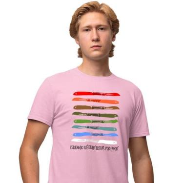 Imagem de Camisa Camiseta Masculina Estampada Bisturi por Favor 100% Algodão Fio