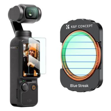 Imagem de Filtro K&F Concept Blue Streak para DJI Osmo Pocket 3