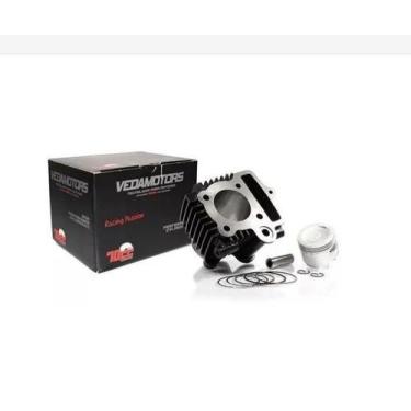 Imagem de Kit Motor 70cc Turbo Moto Cinquentinha Dafra Zig 50cc - Vedamotors