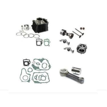 Imagem de Kit Cilindro Cabeçote 90cc Biela Junta Shineray Xy 50 Smart - MHX