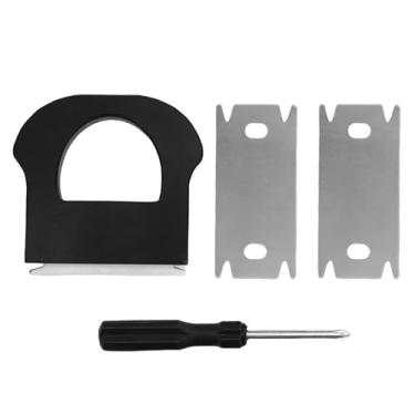 Imagem de AUNMAS Bandagem da Borda da Plaina de Aço Inoxidável Com Alça de Anel Confortável, Aparador de Bordas de Madeira, Raspador Multifuncional de Filete de Madeira, para Trabalhar Madeira