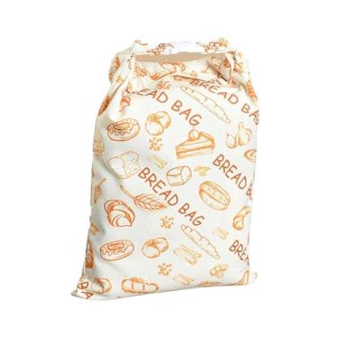 Imagem de Bothyi Saco de pão para freezer com fecho de liberação rápida, recipiente para fermentação, tampa de enrolar, grande saco para armazenamento de