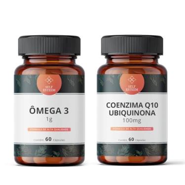 Imagem de Ômega 3 1g 60 cápsulas + Coenzima Q10 100mg 60 cápsulas