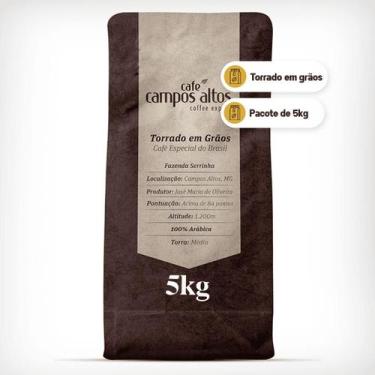 Imagem de Café Especial 5kg Grão 100% Arábica - Café Campos Altos