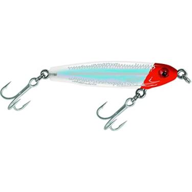 Imagem de Mirrolure 9MR-11 Mirroglass Suspend Twitchbait Vermelho Hd/Branco/Prata 5,7 cm 3/16 g