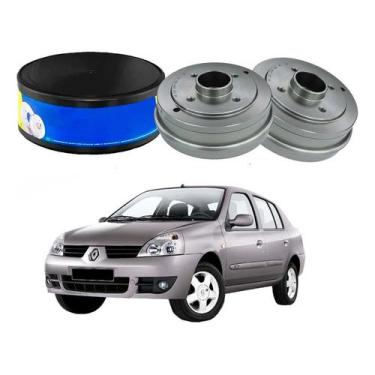 Imagem de Tambor Freio Traseiro Clio Sedan 1.0 1.6 2003 A 2007 - Hipper Freios