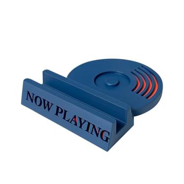 Imagem de Suporte de exibição CD Now Playing – Suporte minimalista para CD único – Prateleira de armazenamento de acrílico para caixa de joias – Design compacto para CDs, DVDs e videogames – Feito nos EUA (1