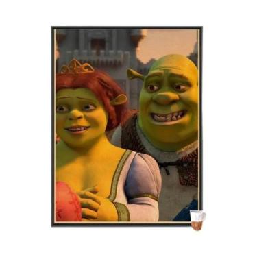Imagem de Shrek Clássico Anime Vintage Poster Sem Moldura Arte De Parede Para Qu