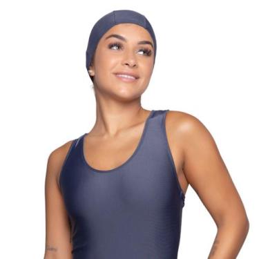 Imagem de Touca Natação Vekyo Modas Hidroginástica Poliamida Lisa Adulto Esporte