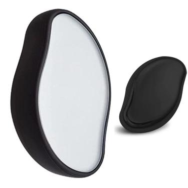 Imagem de Pedra Depiladora Cristal Magico Remove Pelos Do Corpo Higienizador Pele Limpa Maos Braços Pernas Rosto