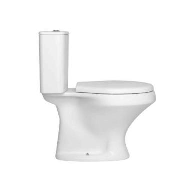 Imagem de Kit Bacia para Caixa Acoplada Ravena Branco 390x390x680 - Deca