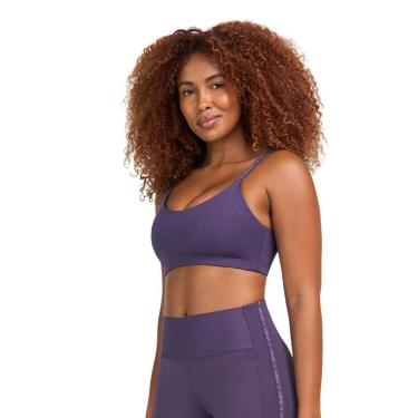 Imagem de TOP ELASTICO PERSONALIZADO 2511506-C5655 - ROXO P-Feminino
