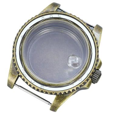 Imagem de FEIYASHI Caixa de relógio de 40 mm bronze 300 m à prova d'água aço inoxidável 316L para NH35 NH34 NH36 NH38 peças de relógio movimento, NH35 NH34//36/38 movimento + tampa inferior sólida 3, Caixa de