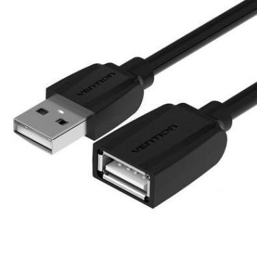 Imagem de Cabo Extensor Vention USB 2.0 Extensao Pendrive Tv Pc 1m