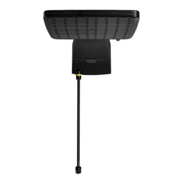 Imagem de Ducha Chuveiro Hydra Quadratta Max Eletrônico Preta 110V